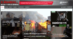 Desktop Screenshot of elbombero.cl